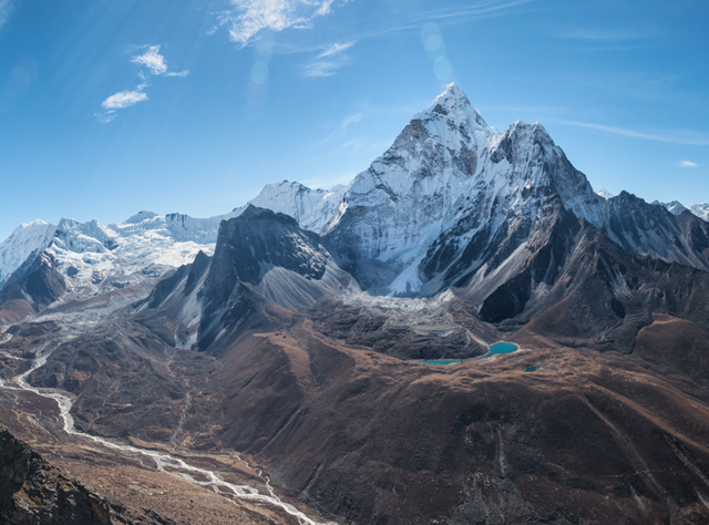 Klimawandel in Gebirgen - Temperatur steigt besonders schnell in großen Höhen Himalaya-Gebirge