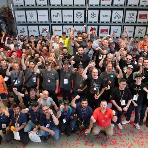Präzision entscheidet: StaplerCup kürt die besten Staplerfahrer der Region