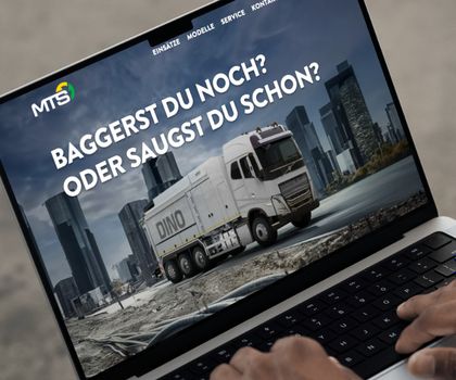 MTS Mobile Tiefbau Saugsysteme GmbH launcht neue Website MTS Mobile Tiefbau Saugsysteme GmbH launcht neue Website