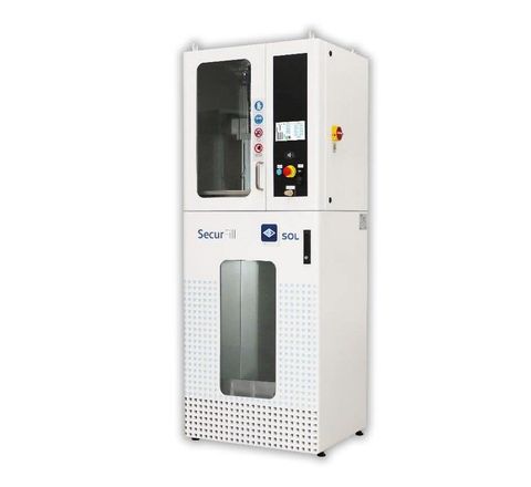 Automatisierte Systeme (Securfill) zur sicheren Entnahme von Flüssigstickstoff Automatisierte Systeme (Securfill) zur sicheren Entnahme von Flüssigstickstoff.