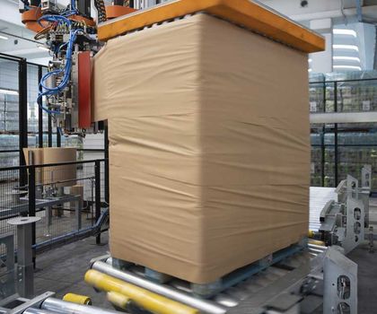 Packaging materials: New material for pallet packaging Packaging materials: New material for pallet packaging