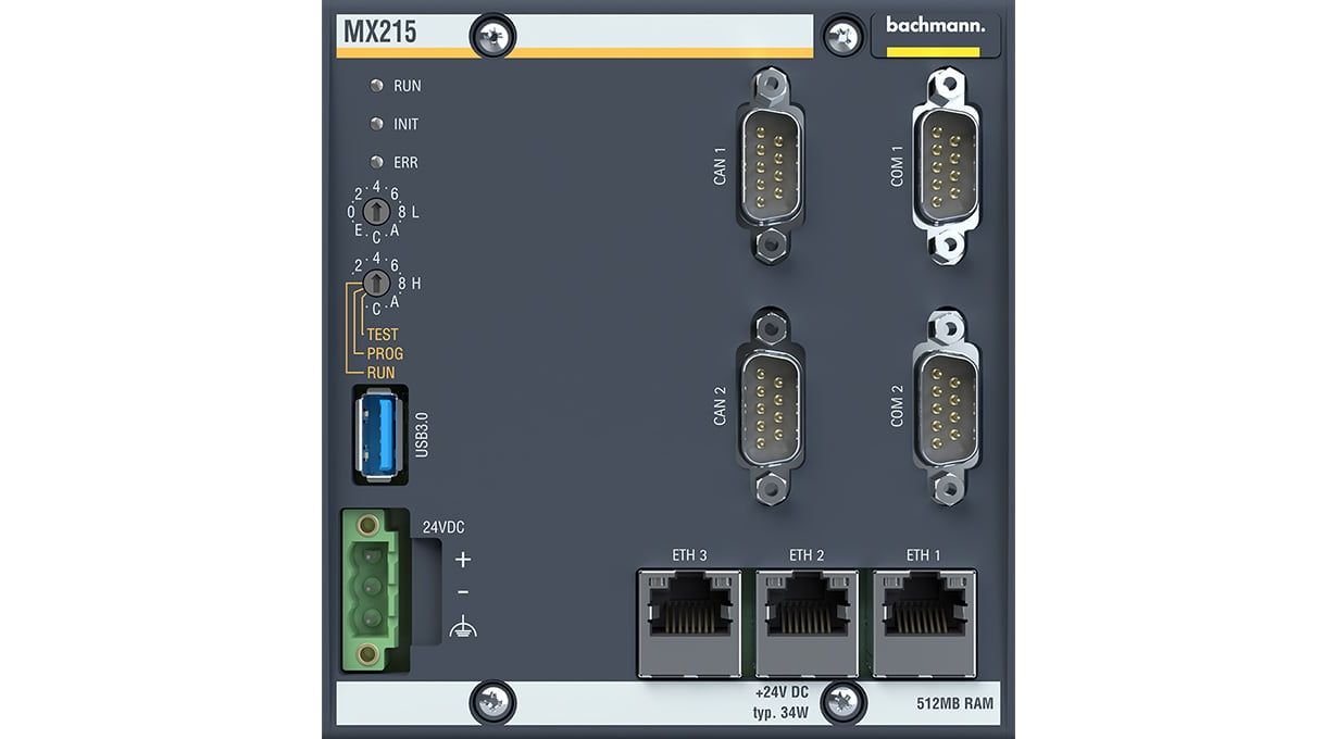 Bachmann electronic: Prozessor-Serie in dritter Generation Bachmann electronic: Prozessor-Serie in dritter Generation