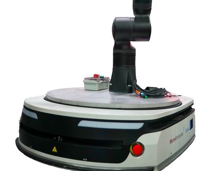 Robotics: 7-axis cobots with controller in robot base Robotics: 7-axis cobots with controller in robot base