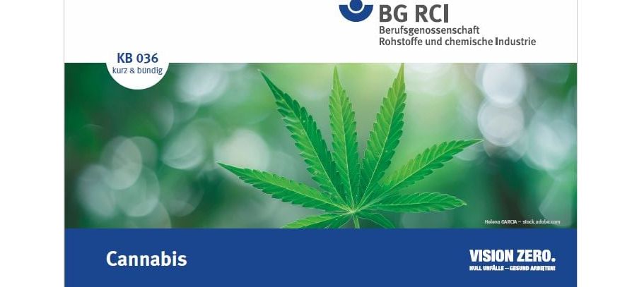 Titelbild der Broschüre KB 036 des BG RCI Titelbild (Ausschnitt) der Broschüre KB 036 des BG RCI