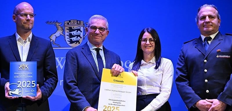 Auszeichnung für Liebherr
