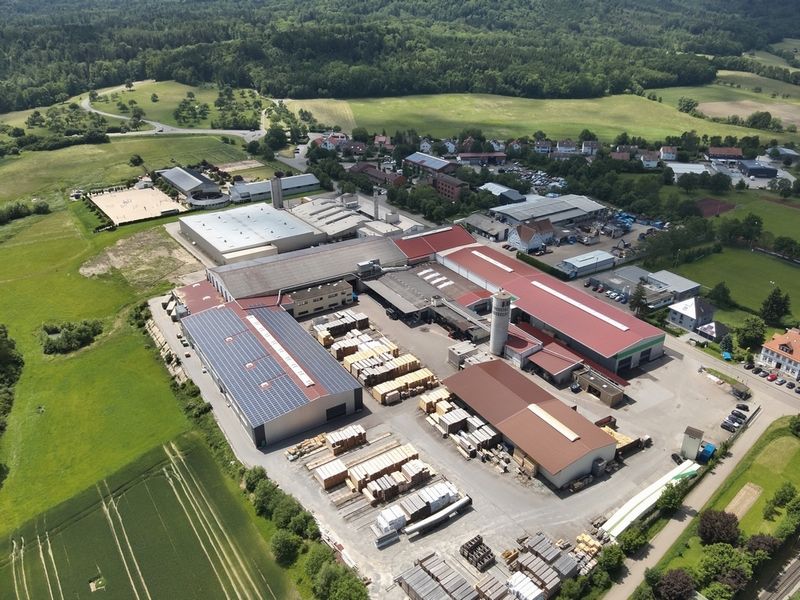 Schaffitzel Holzindustrie im Jahr 2024 aus der Vogelperspektive Schaffitzel Holzindustrie im Jahr 2024 aus der Vogelperspektive