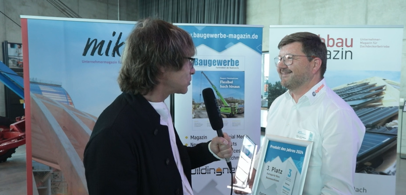 Videointerview - Optimas auf Platz Drei der Kategorie Baumaschinen