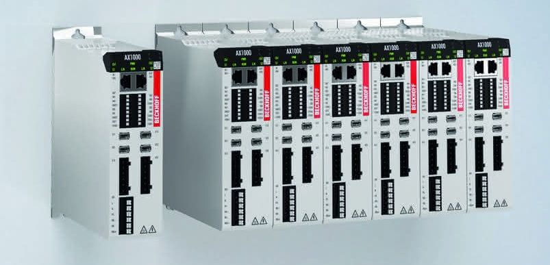 Für einen geringen Platzbedarf sorgen das kompakte Design des AX1000 und die lückenlose Montage mehrerer Geräte nebeneinander. Für einen geringen Platzbedarf sorgen das kompakte Design des AX1000 und die lückenlose Montage mehrerer Geräte nebeneinander.