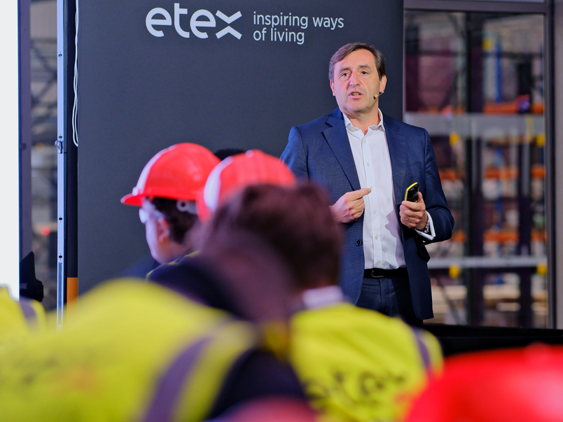 Bernard Delvaux, CEO von Etex Bernard Delvaux, CEO von Etex