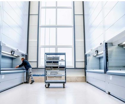 Intralogistik: Hoerbiger automatisiert Kleinteilelager mit Kardex