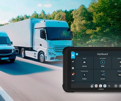 Webfleet schafft Effizienz und Konnektivität Webfleet schafft Effizienz und Konnektivität