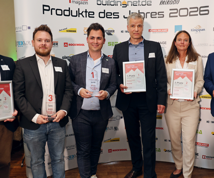 Produkte des Jahres 2026 - Die Gewinner in der Kategorie „Metalldach & -fassade“