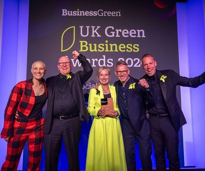 Fristads gewinnt bei den UK Green Business Awards
