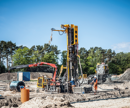 Bauer Resources realisiert tiefes Sondenfeld für nachhaltiges Wohngebiet