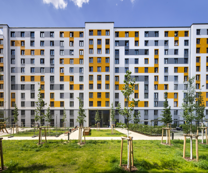 Knauf Warm-Wand im Großprojekt: Wärmedämm-Verbundsystem für Studentenapartments