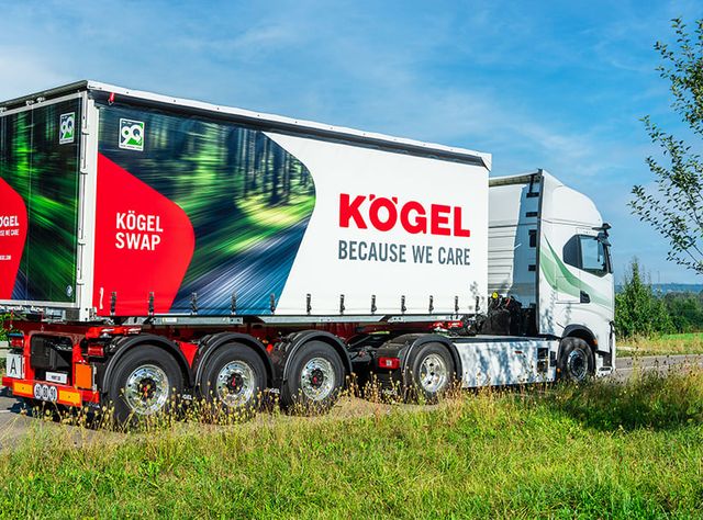 Kögel stellt den neuen KÖGEL PORT 20 vor: Das Leichtgewicht unter den Containerchassis