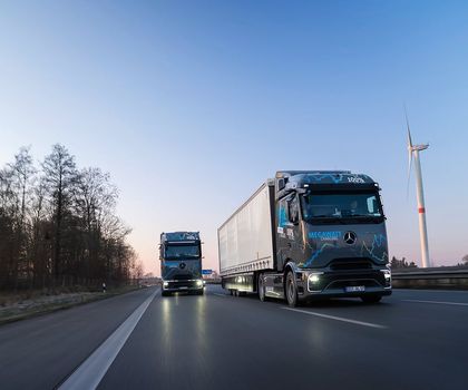 Mercedes‑Benz Trucks schickt eActros 600 von Deutschland nach Schweden