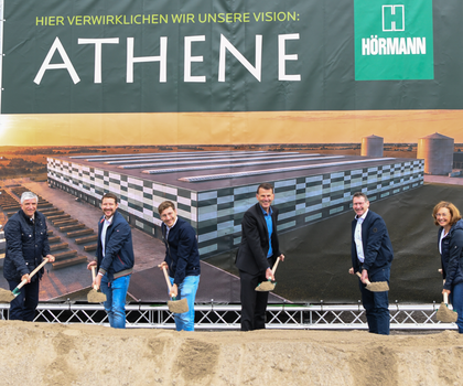 Hörmann startet nächste Projektphase des Holzclusters „Athene“