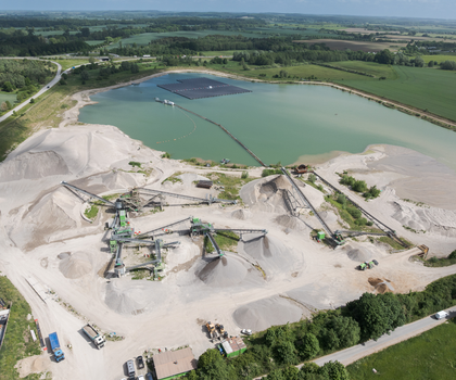 Heidelberg Materials Mineralik - erstes CO2-neutrales Kieswerk