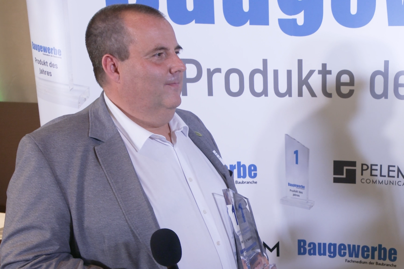Video-Interview Christoph Thanner - Baugewerbe Produkte des Jahres 2026 Video-Interview Christoph Thanner - Baugewerbe Produkte des Jahres 2026