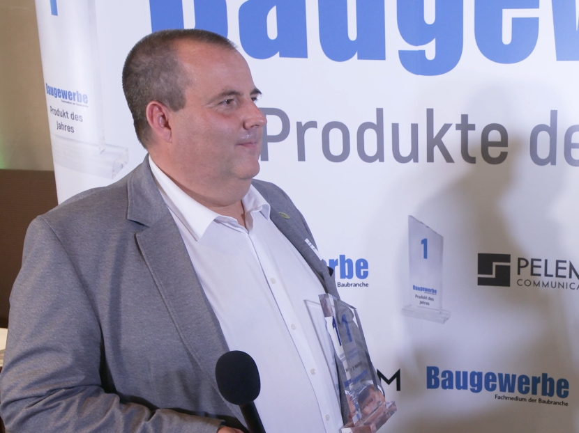 Video-Interview Christoph Thanner - Baugewerbe Produkte des Jahres 2026