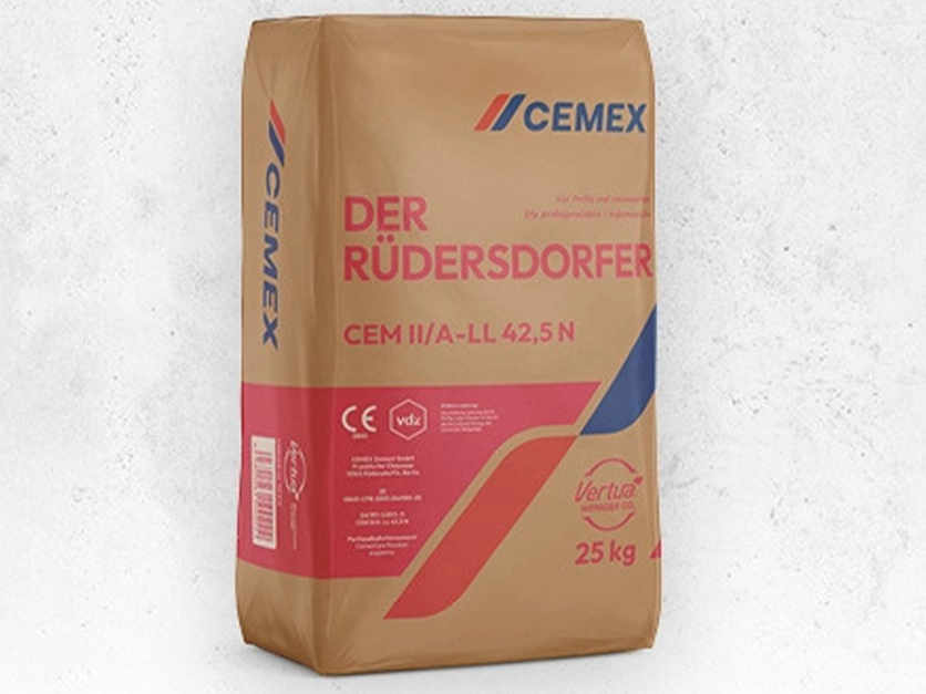 Neuer universeller Sackware-Zement von Cemex Neuer universeller Sackware-Zement von Cemex