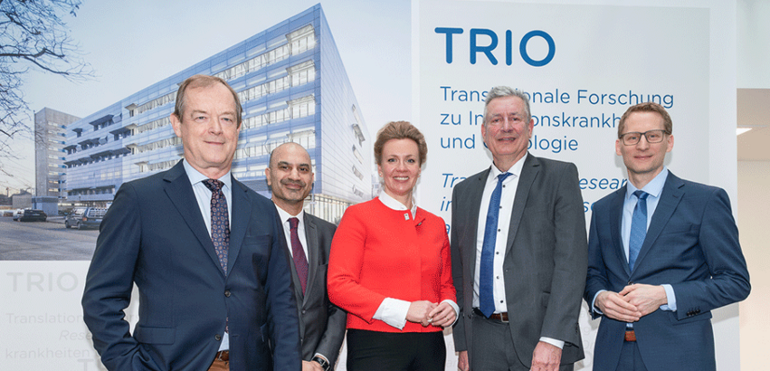 Translationale Krebsforschung und Infektionsforschung: Forschungsgebäude TRIO in Köln eröffnet