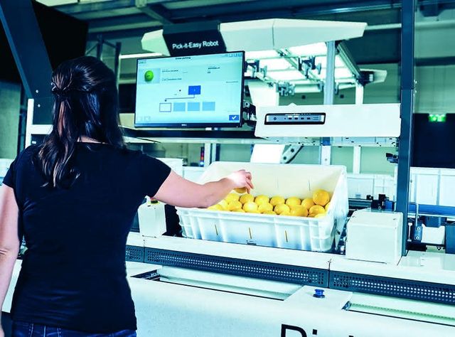 Automatisiertes Lager einschließlich einer integrierten digitalen Lösung Automatisiertes Lager einschließlich einer integrierten digitalen Lösung