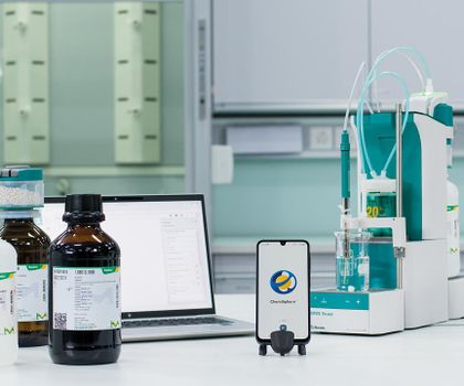 Aquastar, ChemiSphere und Titripur Digitale Schnittstelle zwischen Reagenzienflasche und Titrator