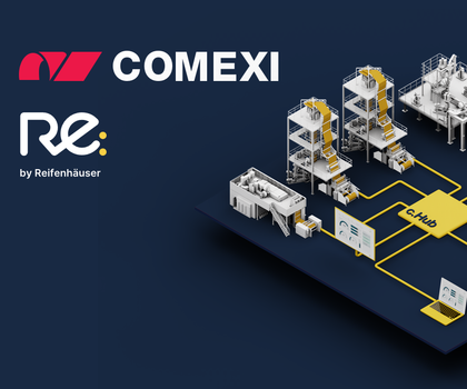 Kooperation von RE: und Comexi: Verpackungstechnik: Mehr Daten für die Produktionskette Kooperation von RE: und Comexi: Verpackungstechnik: Mehr Daten für die Produktionskette