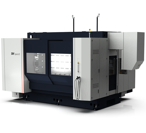A working area of 3000 mm × 1800 mm × 875 mm is particularly suitable for large workpieces such as battery housings. A working area of 3000 mm × 1800 mm × 875 mm is particularly suitable for large workpieces such as battery housings.