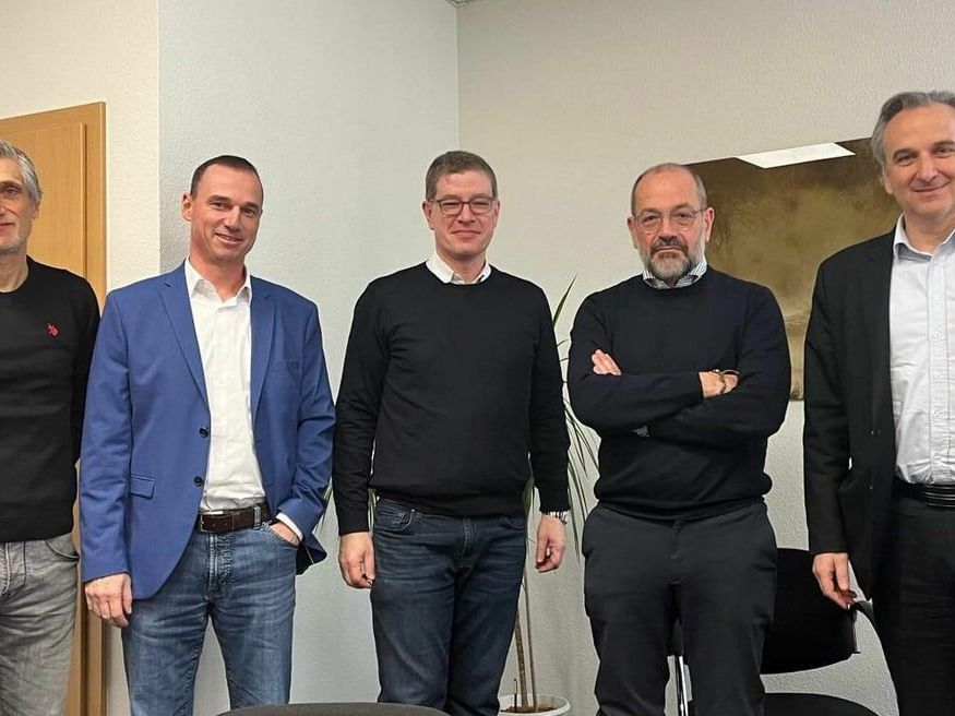 Christoph Niewöhner, Thomas Rosche, Thorsten Greiner, Giovanni Santamaria und David Bassetti Christoph Niewöhner, Thomas Rosche, Thorsten Greiner, Giovanni Santamaria und David Bassetti