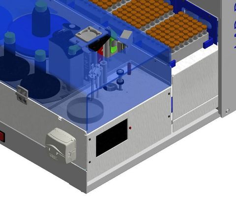 Multifunktionseinheit des Geräts „LAB-BOT- ONE“.