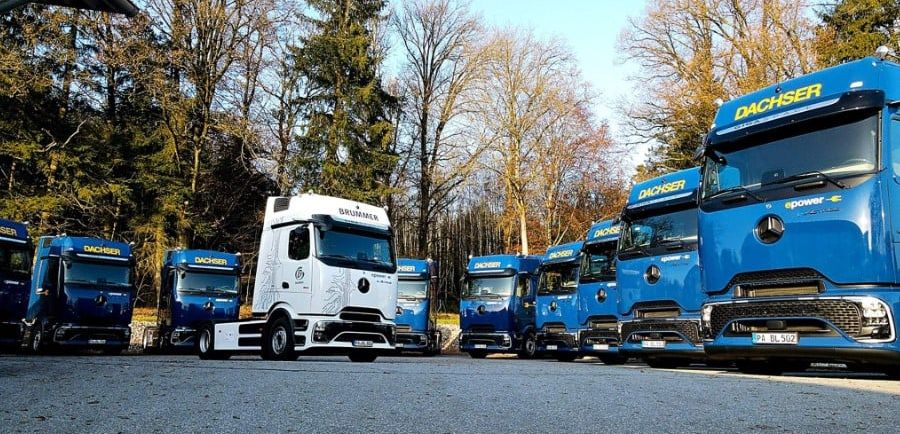 Logistikdienstleister: Zuwachs für die E-Lkw-Flotte im Dachser Netzwerk Logistikdienstleister: Zuwachs für die E-Lkw-Flotte im Dachser Netzwerk