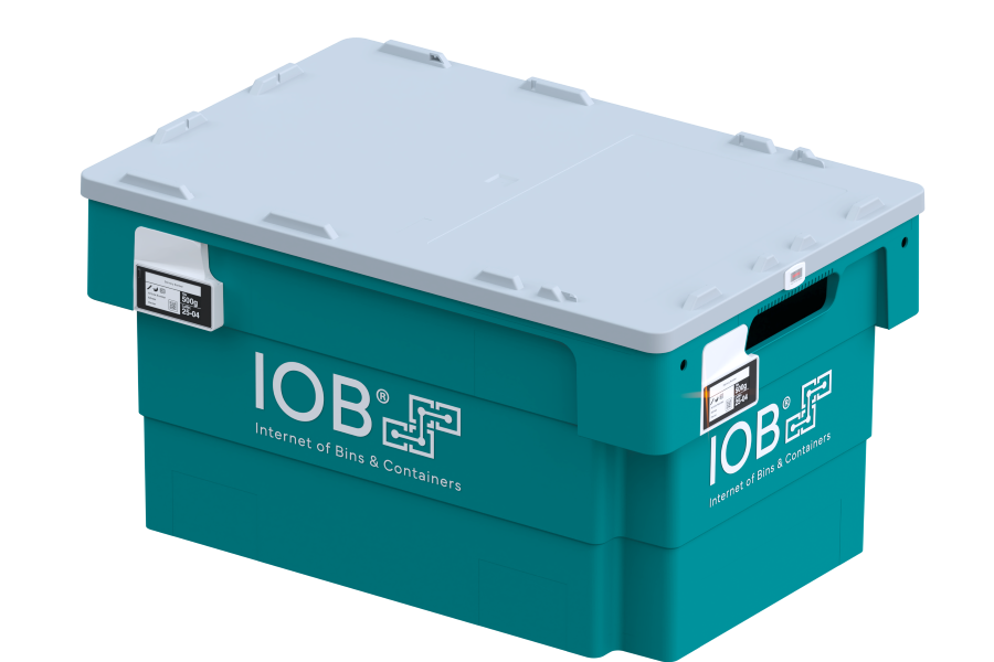 Nominiert als materialfluss Produkt des Jahres 2026: Bito Lagertechnik: Bito U-Turn-Behälter mit Sepioo Display Nominiert als materialfluss Produkt des Jahres 2026: Bito Lagertechnik: Bito U-Turn-Behälter mit Sepioo Display