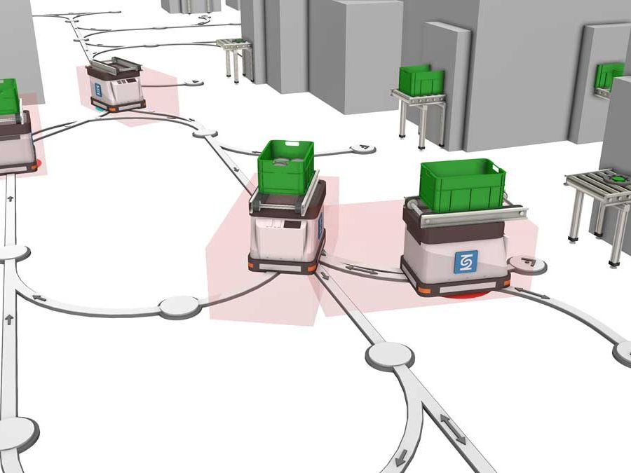 AGV- und AMR-Projekte: Simulation gewinnt an Bedeutung