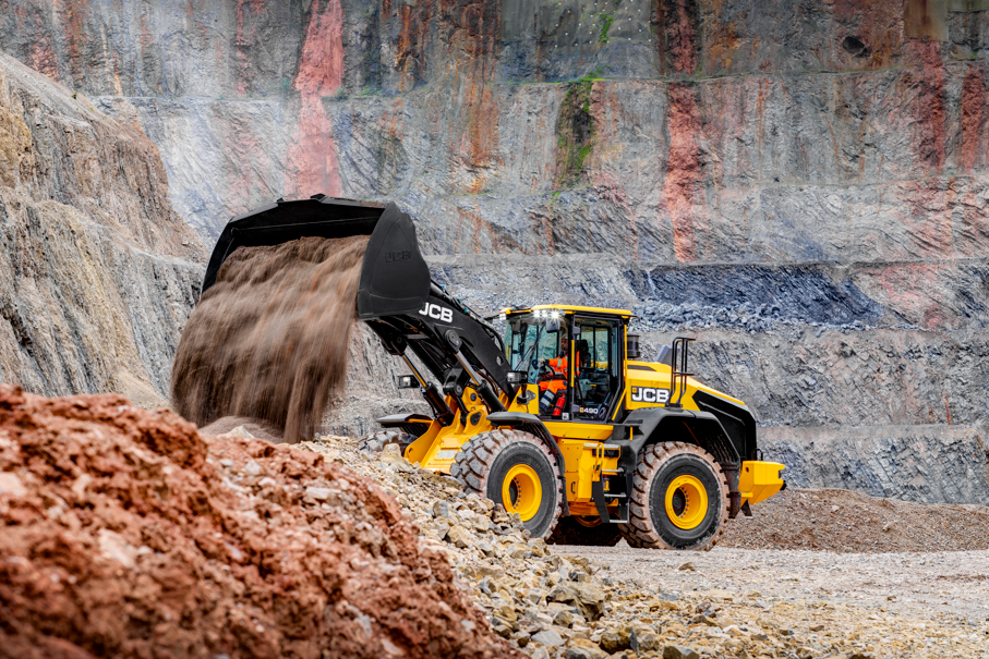 JCB präsentiert auf der Steinbruchmesse Hillhead 2026 neue Großradlader