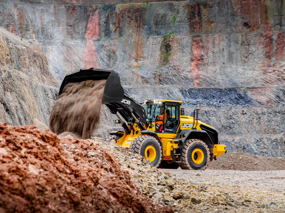 JCB präsentiert auf der Steinbruchmesse Hillhead 2026 neue Großradlader