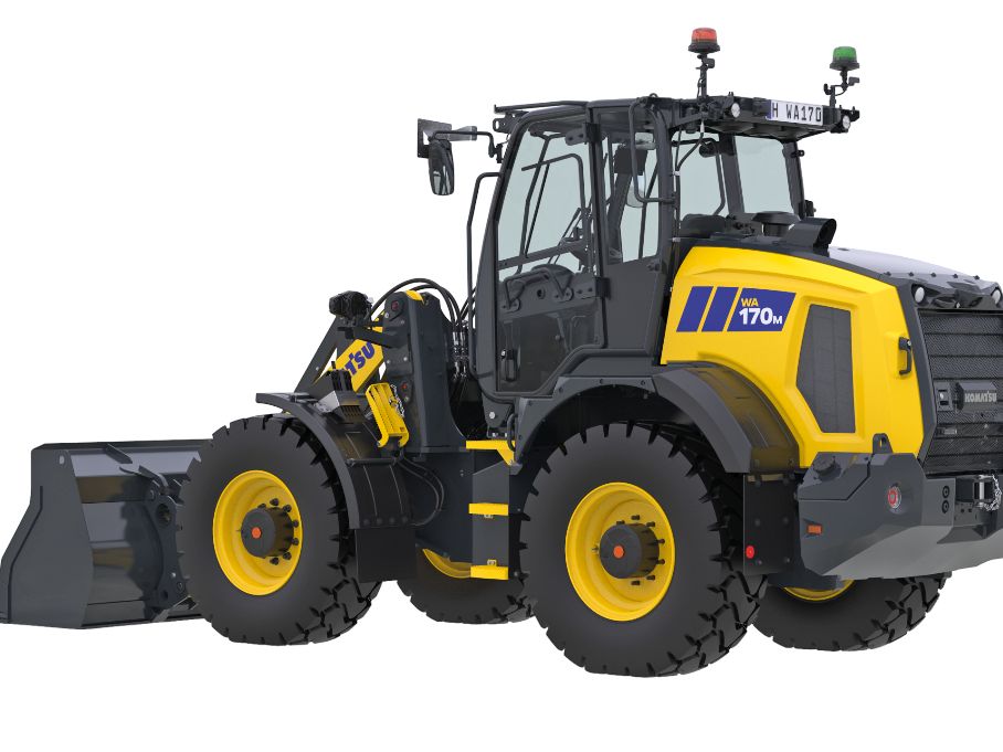 Komatsu präsentiert neuen Radlader WA170M-11 Komatsu präsentiert neuen Radlader WA170M-11