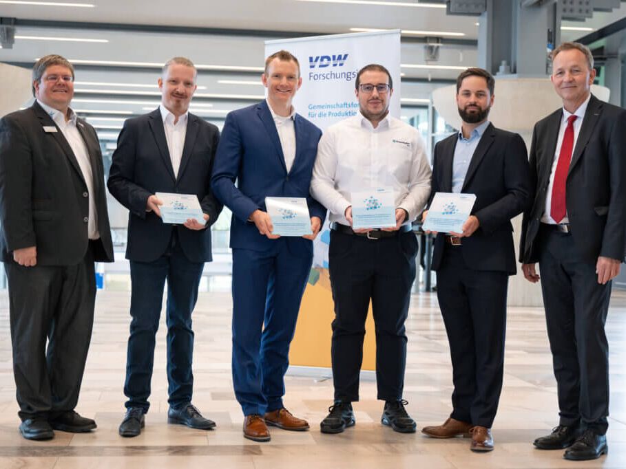 From left to right: Dr. Alexander Broos, Dr. Robert Tehel, Nico Wagner, Martin Wagner, Simon Thom, Dr. Stephan Kohlsmann.