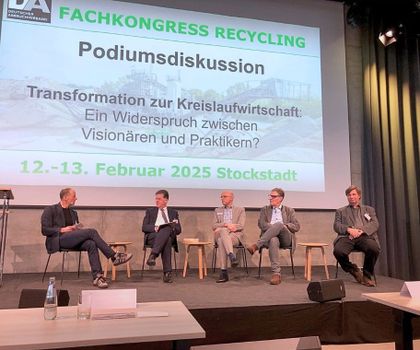 Fachkongress Recycling-„Die Ideen sind vorhanden, in Zukunft geht es um die Umsetzung.“