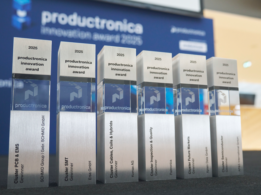 productronica Innovation Award 2025: the winners have been announced