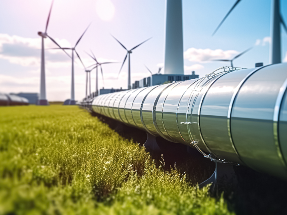 Wie eine globale Wasserstoffwirtschaft aussehen könnte Wasserstoff-Pipeline