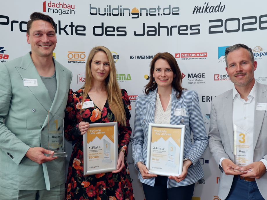 Produkte des Jahres 2026 - Die Gewinner in der Kategorie „Baustelle - Werkstatt - Arbeitssicherheit" Produkte des Jahres 2026 - Die Gewinner in der Kategorie „Baustelle - Werkstatt - Arbeitssicherheit"