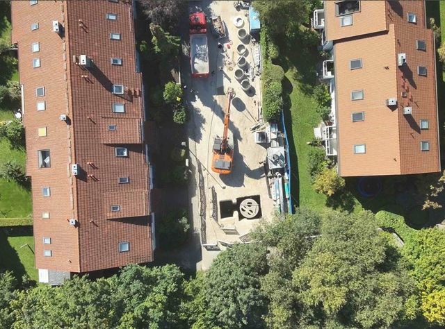 Innovative Baugrubensicherung beim Neubau eines Pumpwerks in Germering