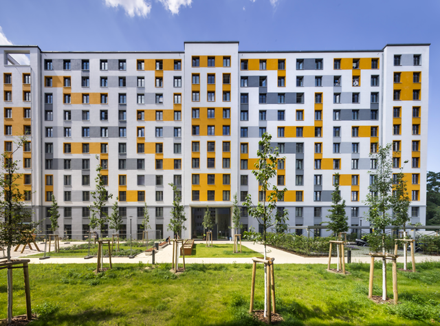 Knauf Warm-Wand im Großprojekt: Wärmedämm-Verbundsystem für Studentenapartments