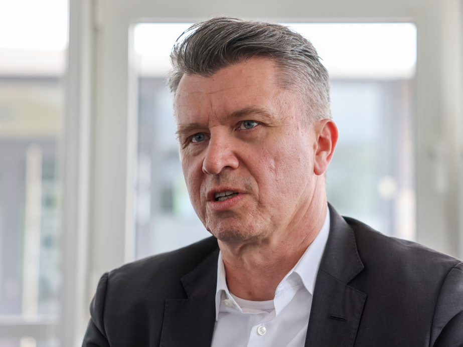 Vedran Kujundzic, Chief Commercial Officer (CCO) des Chemiewerks Domo in Leuna