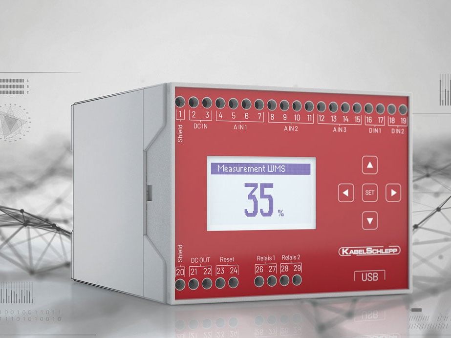The condition monitoring system from Tsubaki Kabelschlepp The condition monitoring system from Tsubaki Kabelschlepp