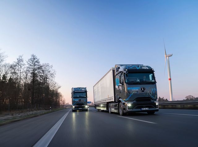Mercedes‑Benz Trucks schickt eActros 600 von Deutschland nach Schweden