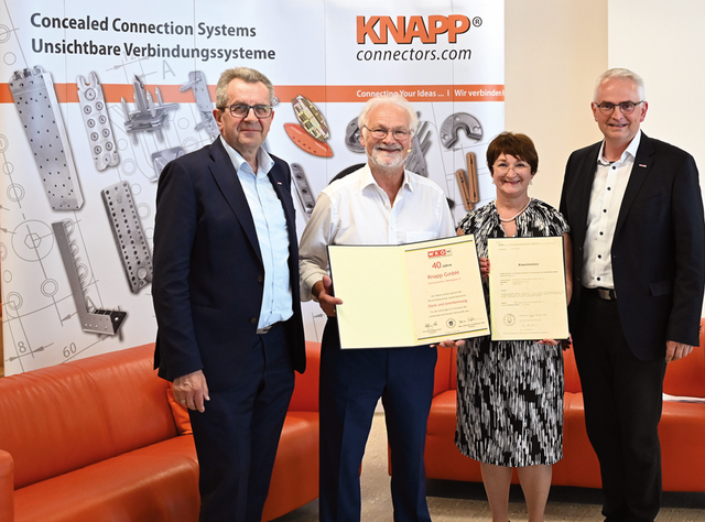 40 Jahre Knapp 40 Jahre Knapp